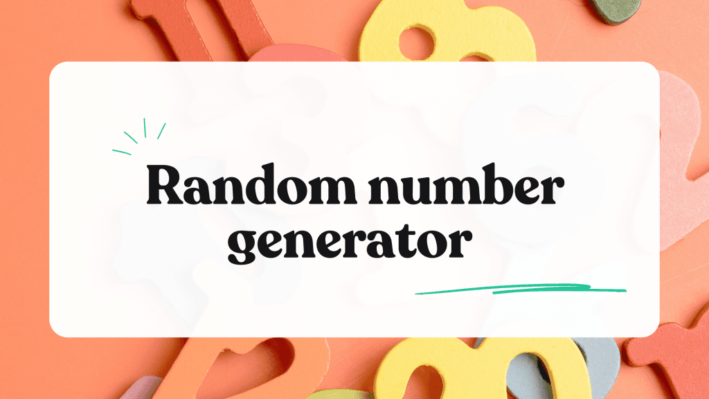 random number generator