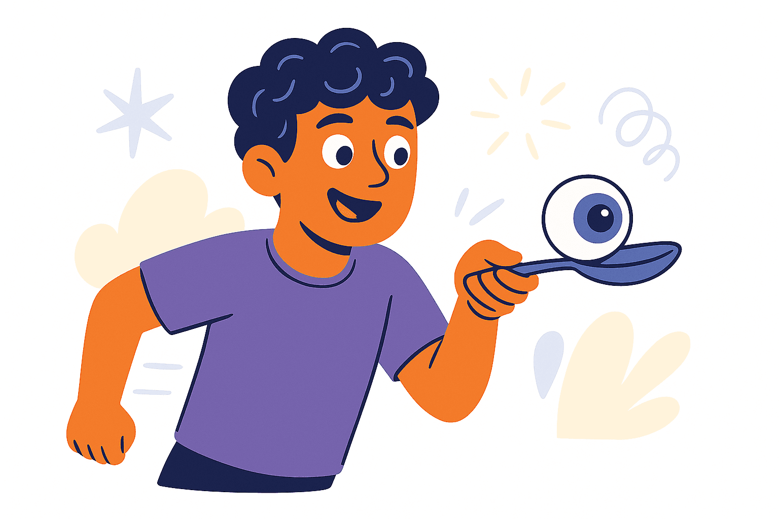 eyeball spoon race