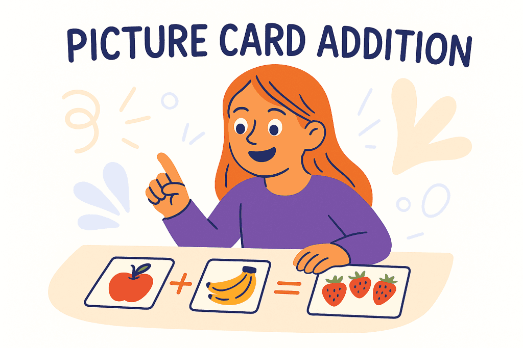 picture card addition