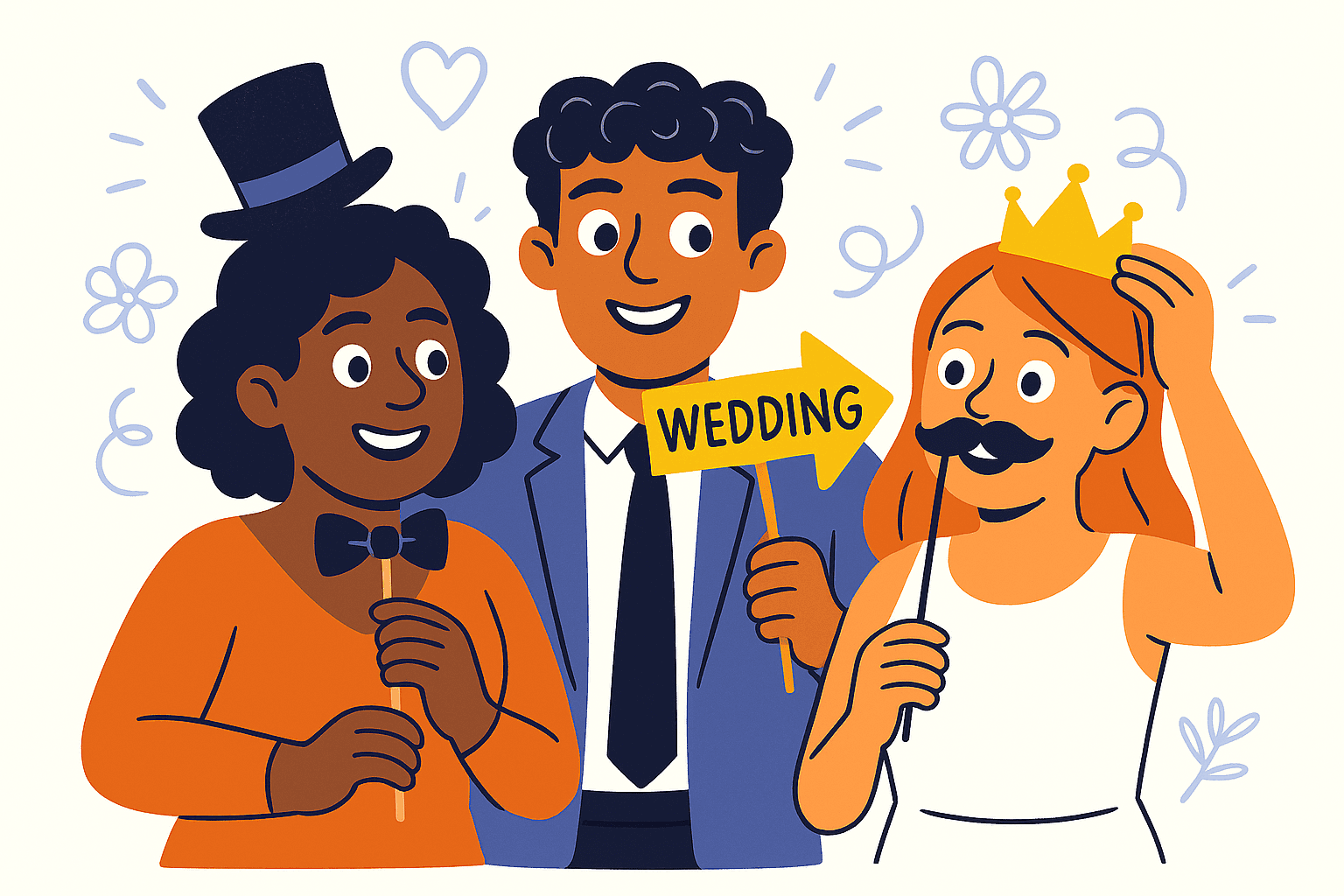 wedding booth photos